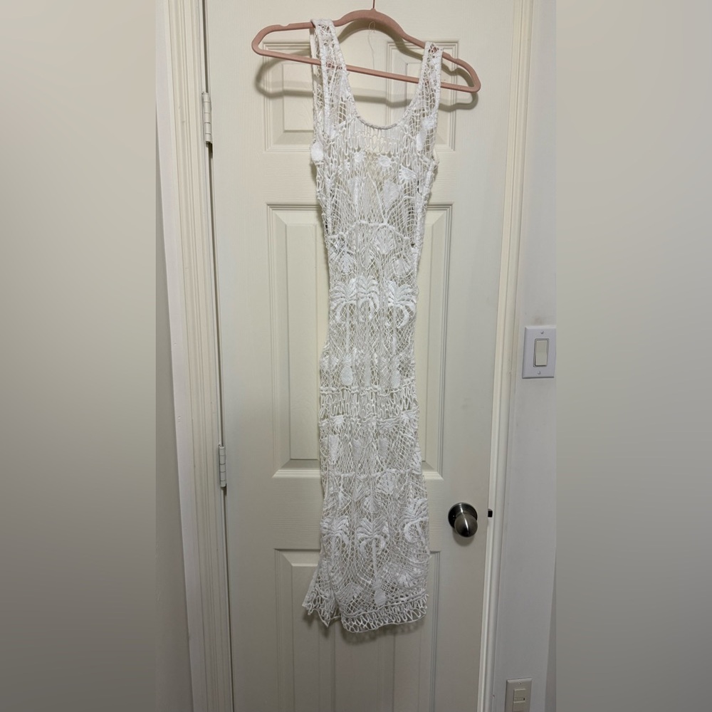 Maaji-Seraphina midis dress in white